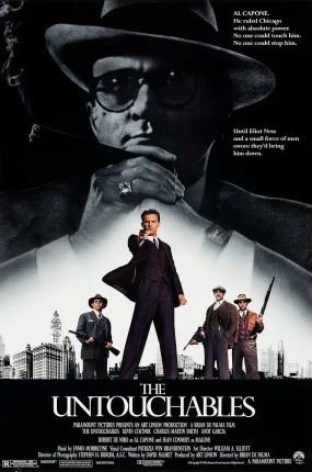粤语配音电影义胆雄心 铁面无私 不可触犯 The Untouchables