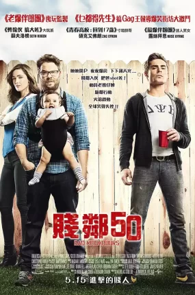 粤语配音电影贱邻50 邻居大战 恶邻缠身 Neighbors