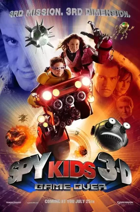粤语配音电影非常小特务3 特工神童3 小鬼大间谍3 Spy Kids 3-D: Game Over