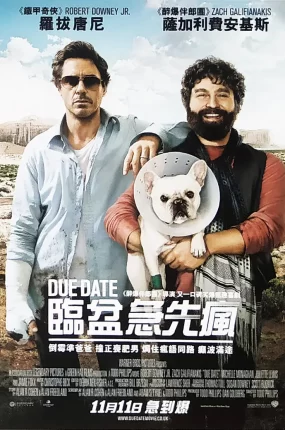 粤语配音电影临盆急先疯 预产期 临门凑一脚 Due Date